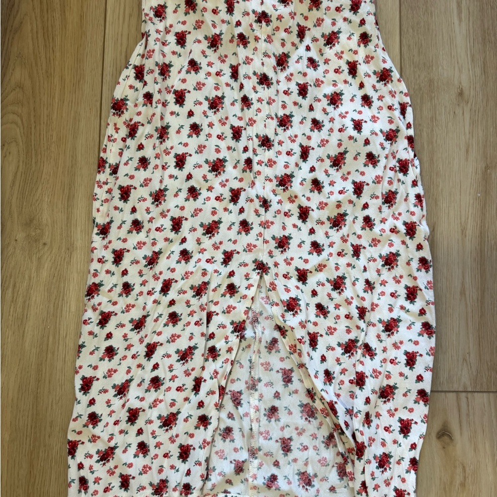 Reformation - floral skirt